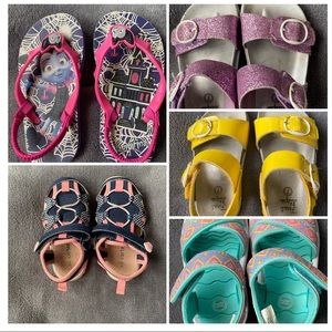 Bundle of Girls Sandals